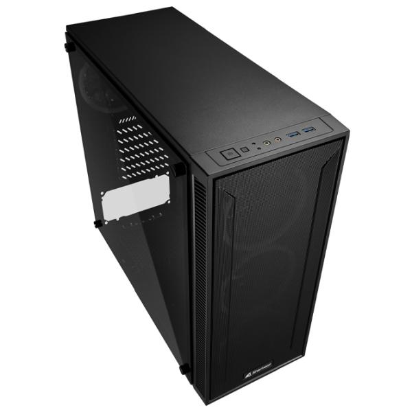 Carcasă Sharkoon TG4M RGB Mid Tower / Black photo 3