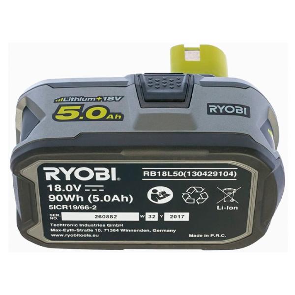 Аккумулятор для инструментов Ryobi RB18L50 Li-Ion/ 5 Ач/ 18 V photo 5