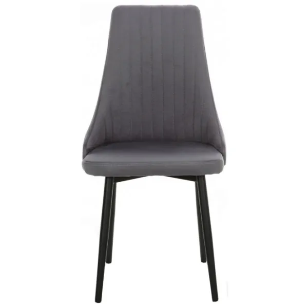 Scaun de bucătărie Stolline Russo Velur/ Gray photo 3