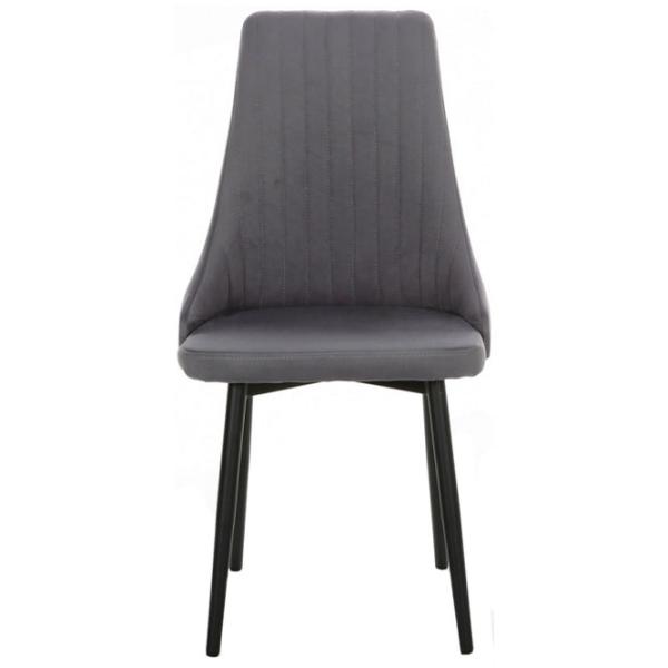 Scaun de bucătărie Stolline Russo Velur/ Gray photo 3