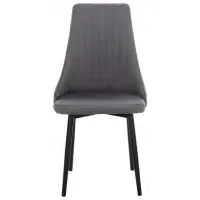 Scaun de bucătărie Stolline Russo Velur/ Gray photo 3