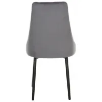 Scaun de bucătărie Stolline Russo Velur/ Gray photo 4