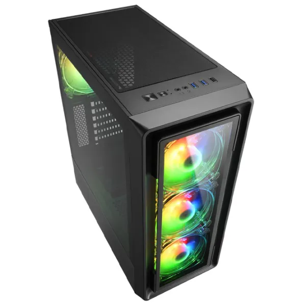 Корпус Sharkoon TK4 RGB Mid Tower / Черный photo 2 Корпус Sharkoon TK4 RGB Mid Tower / Черный photo 2