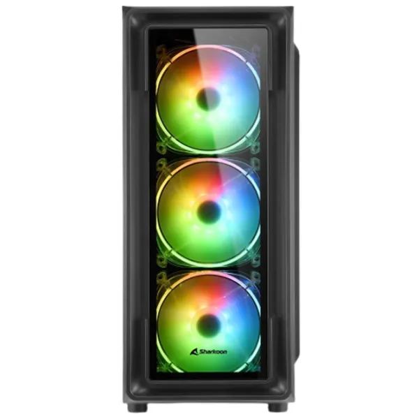 Корпус Sharkoon TK4 RGB Mid Tower / Черный photo 3 Корпус Sharkoon TK4 RGB Mid Tower / Черный photo 3