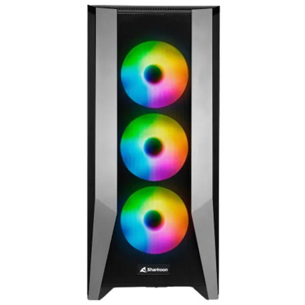 Carcasă Sharkoon TG7M RGB Mid Tower / Black photo 3