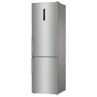 Frigider Gorenje NRC 6204 SXL5M cu congelator jos 361 l / 200 cm / Inox photo 2