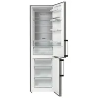 Frigider Gorenje NRC 6204 SXL5M cu congelator jos 361 l / 200 cm / Inox photo 5