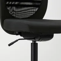 Fotoliu de birou Ikea Flintan Stofă/ Black photo 3