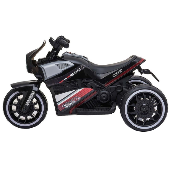 Детский мотоцикл Chipolino SportMax 20 кг/ 2+/ 4 км/ ч/ Черный photo 2