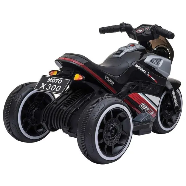 Детский мотоцикл Chipolino SportMax 20 кг/ 2+/ 4 км/ ч/ Черный photo 3