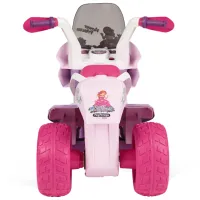 Motocicletă pentru copii Peg Perego Flower Princess 25 kg / 2+ / 4 km/h / Pink photo 5