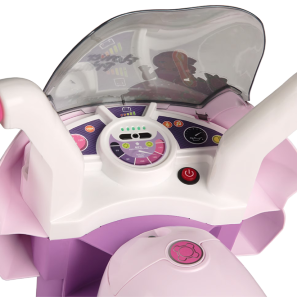 Детский мотоцикл Peg Perego Flower Princess 25 кг / 2+ / 4 км/ч / Розовый photo 6