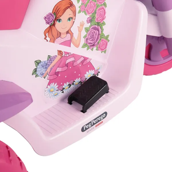 Детский мотоцикл Peg Perego Flower Princess 25 кг / 2+ / 4 км/ч / Розовый photo 7