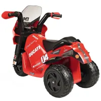 Motocicletă pentru copii Peg Perego Ducati Desmosedici Evo 25 kg / 2+ / 4 km/h / Red photo 5