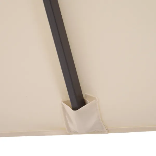 Umbrelă de grădină Blumfeldt Twin Peaks 5470688 Cream photo 3