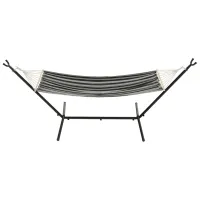 Гамак Mobhaus Evana New 5362458 120 кг / Хлопок / Серый photo 2
