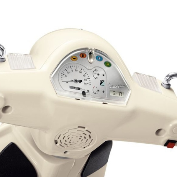 Детский мотоцикл Peg Perego Vespa 30 кг/ 3+/ 5 км/ ч/ Бежевый photo 8