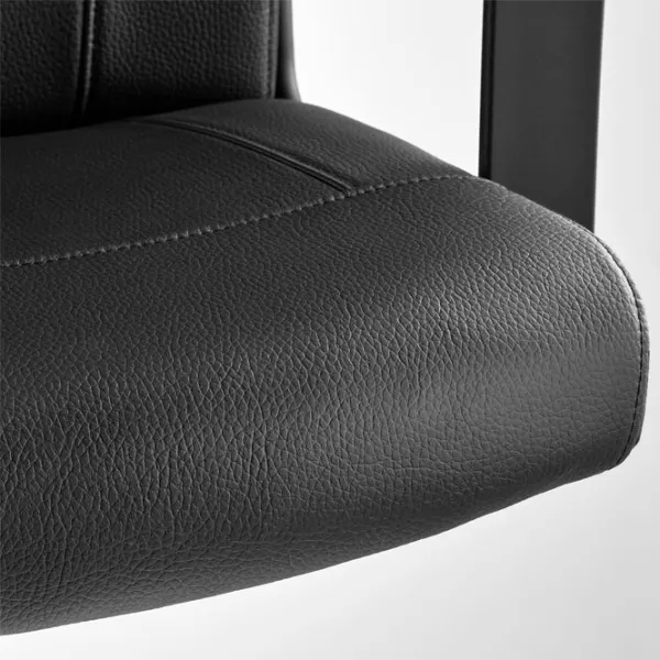 Fotoliu de birou Ikea Millberget Piele artificială/ Black photo 6 Fotoliu de birou Ikea Millberget Piele artificială/ Black photo 6
