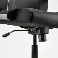 Офисное кресло Ikea Millberget Искусственная кожа/ Черный photo 8