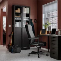 Офисное кресло Ikea Millberget Искусственная кожа/ Черный photo 9