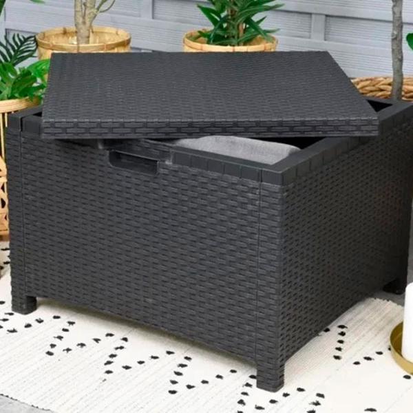 Set mobilă terasă Bica Venezia 2 Ratan artificial/ Polipropilenă/ Rattan artificial/ Graphite photo 5
