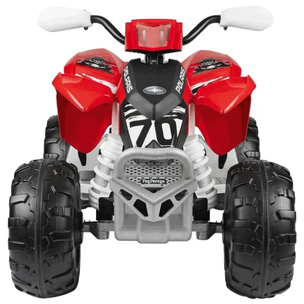 Детский квадроцикл Peg Perego Polaris Outlaw 40 кг/ 3+/ 7.4 км/ ч/ Красный photo 3