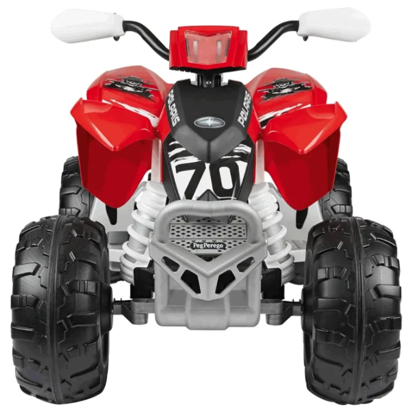 Детский квадроцикл Peg Perego Polaris Outlaw 40 кг/ 3+/ 7.4 км/ ч/ Красный photo 3