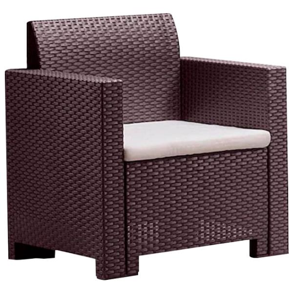 Set mobilă terasă Bica Nebraska 3 Ratan artificial/ Polipropilenă/ Rattan artificial/ Brown photo 2 Set mobilă terasă Bica Nebraska 3 Ratan artificial/ Polipropilenă/ Rattan artificial/ Brown photo 2