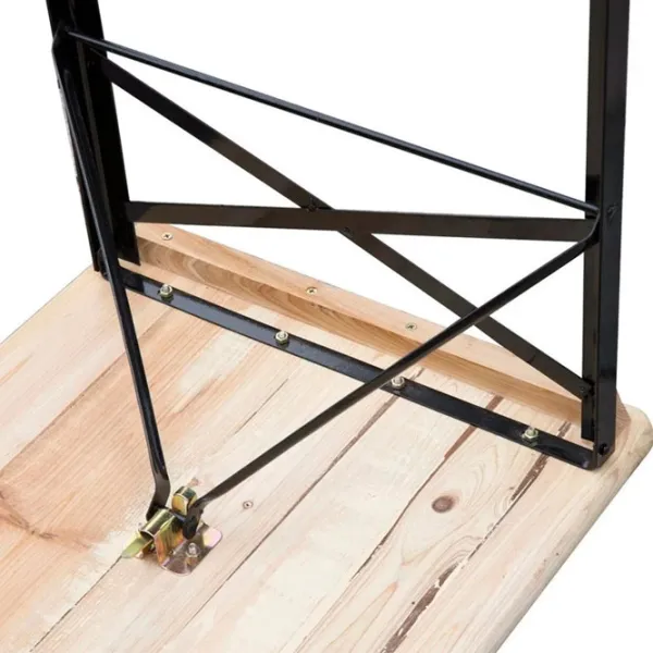 Set mobilă terasă Strend Pro Dortmund Standard 3 Metal/ Lemn/ Lemn/ Brown photo 3