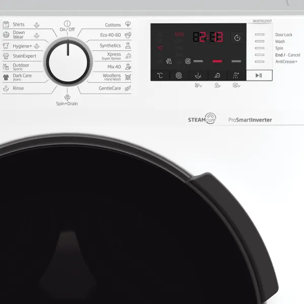 Стиральная машина Beko WUE7612XST 7 кг / 1200 об/мин / Белый photo 4