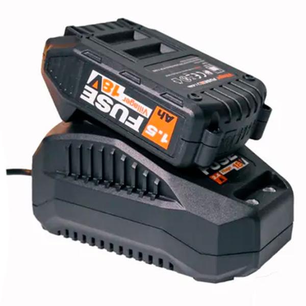 Încărcător pentru instrumente Villager Fuse Li-Ion/ 2.4 Ah/ 18 V photo 2