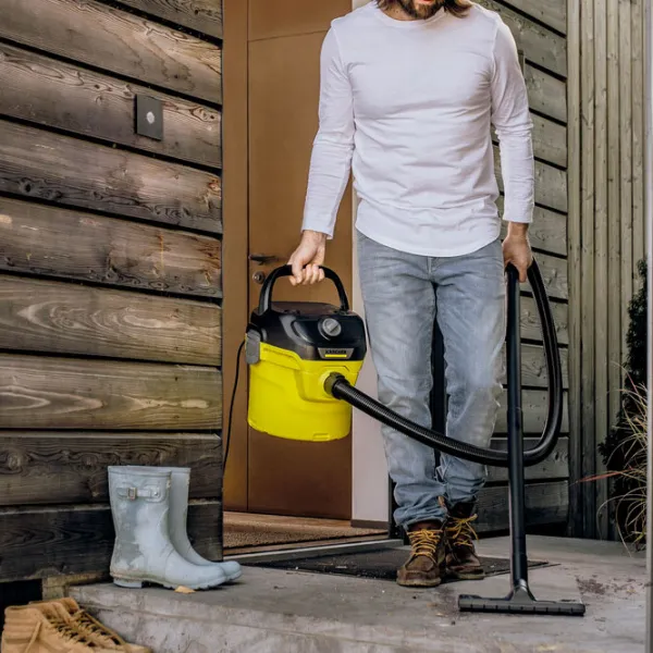 Aspirator industrial KARCHER KWD 1 1.628-400.0 1000 W / Yellow photo 8