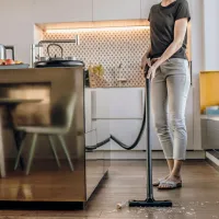 Промышленный пылесос KARCHER KWD 1 1.628-400.0 1000 Вт / Желтый photo 9