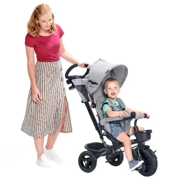 Трицикл KinderKraft Aveo Серый photo 9 Трицикл KinderKraft Aveo Серый photo 9