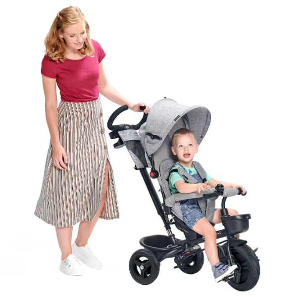 Трицикл KinderKraft Aveo Серый photo 9 Трицикл KinderKraft Aveo Серый photo 9