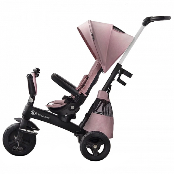 Triciclu KinderKraft EasyTwist Pink photo 4