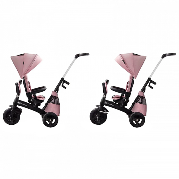 Triciclu KinderKraft EasyTwist Pink photo 6