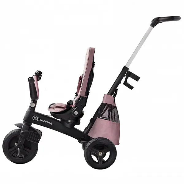 Triciclu KinderKraft EasyTwist Pink photo 7