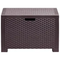 Set mobilă terasă Bica Nebraska 2 Aluminiu/ Polipropilenă/ Rattan artificial/ Brown photo 3