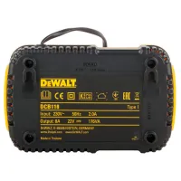 Încărcător pentru instrumente Dewalt DCB118 Li-Ion/ 18 V photo 5