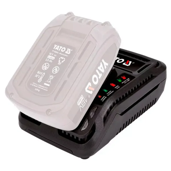 Încărcător pentru instrumente Yato YT82848 Li-Ion/ 2 Ah/ 18 V photo 3