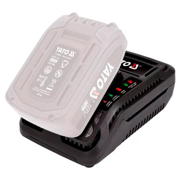 Încărcător pentru instrumente Yato YT82848 Li-Ion/ 2 Ah/ 18 V photo 3