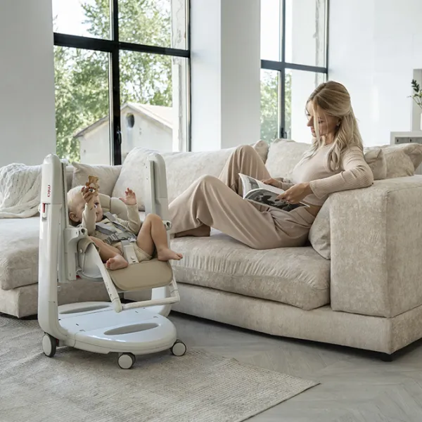 Стульчик для кормления Peg Perego Tatamia Follow Me (7221-002) Трансформер/ 0 месяцев / Оранжевый  photo 12