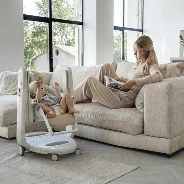Стульчик для кормления Peg Perego Tatamia Follow Me (7221-002) Трансформер/ 0 месяцев / Оранжевый  photo 12