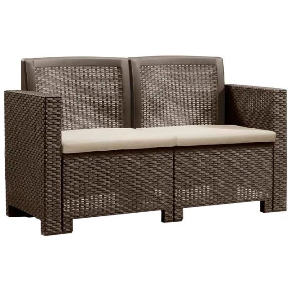Set mobilă terasă Bica Alabama 3 Ratan artificial/ Polipropilenă/ Rattan artificial/ Brown photo 2 Set mobilă terasă Bica Alabama 3 Ratan artificial/ Polipropilenă/ Rattan artificial/ Brown photo 2