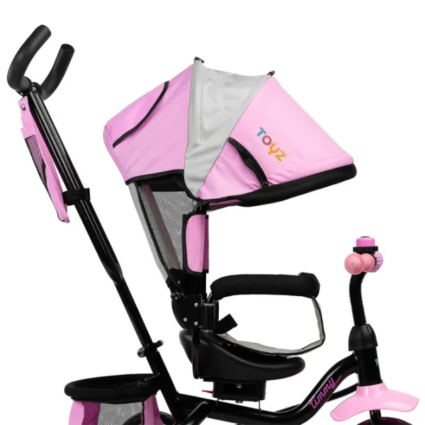 Triciclu Toyz Timmy 25 kg/ Pink photo 3 Triciclu Toyz Timmy 25 kg/ Pink photo 3