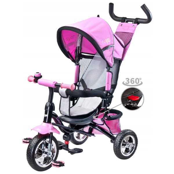 Triciclu Toyz Timmy 25 kg/ Pink photo 4 Triciclu Toyz Timmy 25 kg/ Pink photo 4