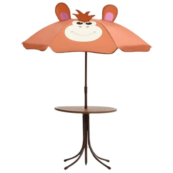 Set mobilă terasă Strend Pro Melisenda Aluminiu/ Plastic/ Stofă/ Brown photo 3