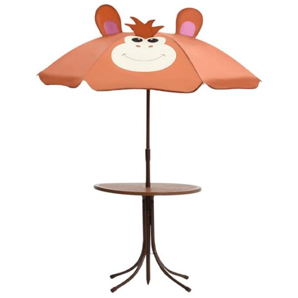 Set mobilă terasă Strend Pro Melisenda Aluminiu/ Plastic/ Stofă/ Brown photo 3
