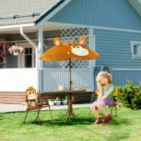 Set mobilă terasă Strend Pro Melisenda Aluminiu/ Plastic/ Stofă/ Brown photo 5